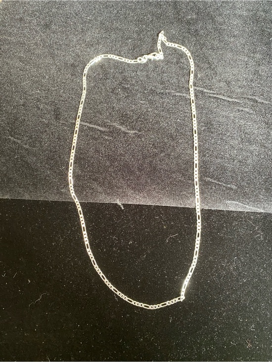 925 Sterling Silver Jewelry - Sterling Silver Figaro Necklace
